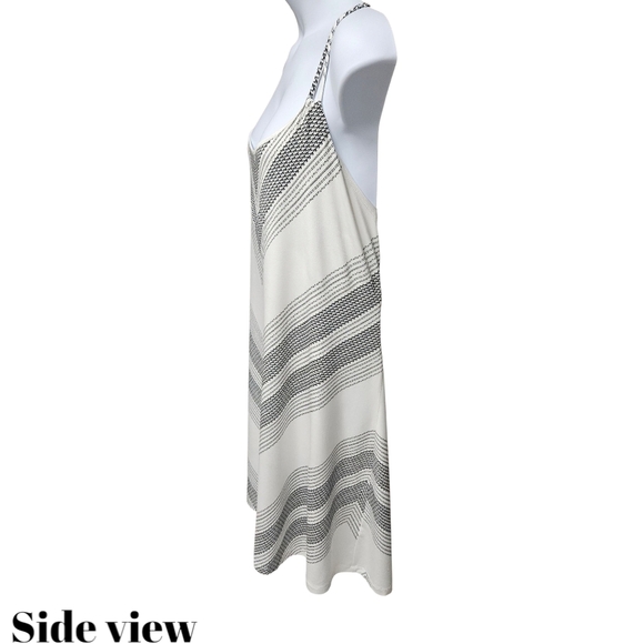 Tart Black and White Sleeveless Midi Sundress - Picture 6 of 15